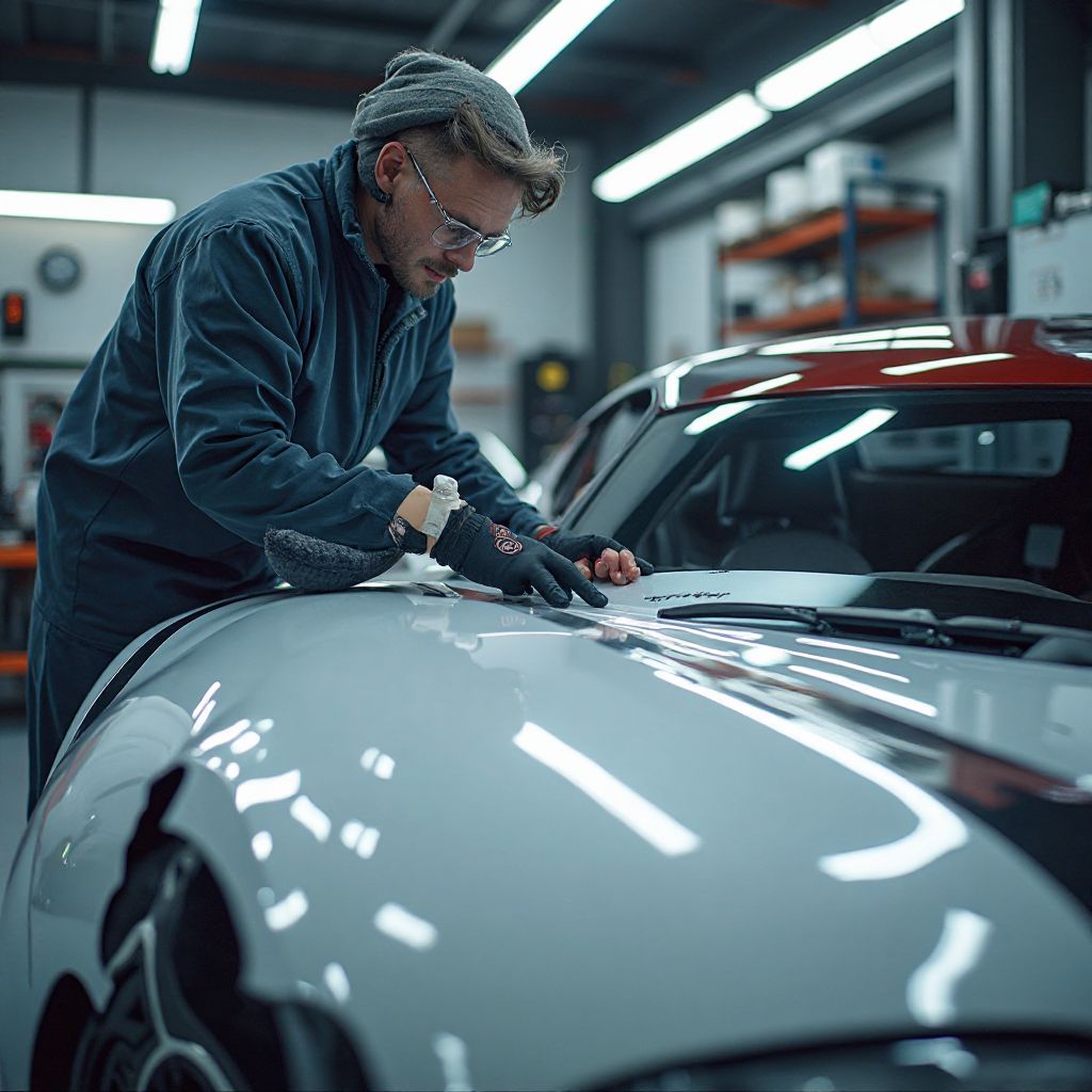 Aplicare tratament ceramic